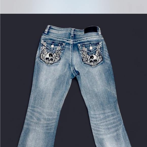 Sky Women's Blue Boot Cut Jeans - Picture 1 of 7